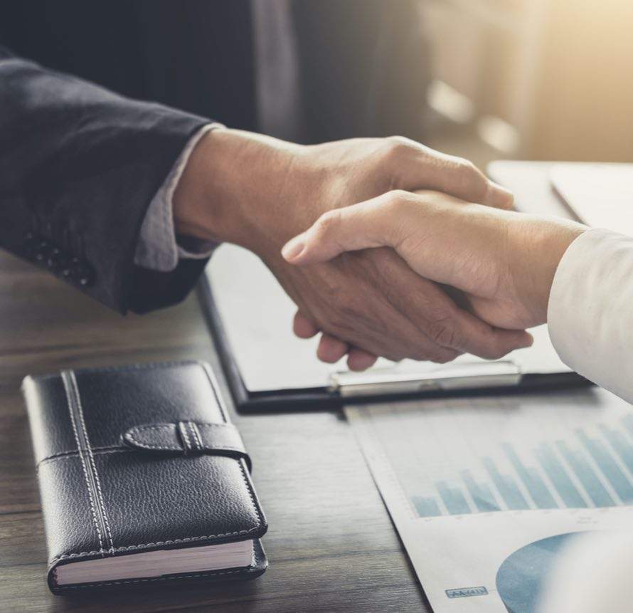 about us handshake